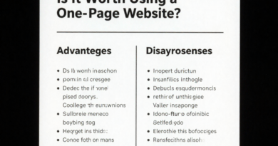 Vale A Pena Usar Site One Page? Veja Vantagens E Desvantagens